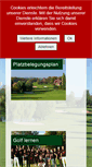 Mobile Screenshot of golf-braunfels.de