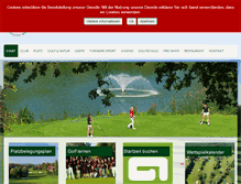 Tablet Screenshot of golf-braunfels.de